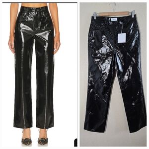 Pistola Shiny Black Women's Pants